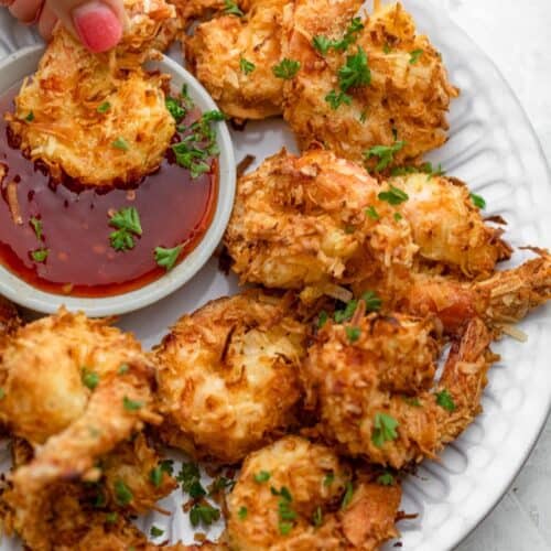 Air Fryer Coconut Shrimp.