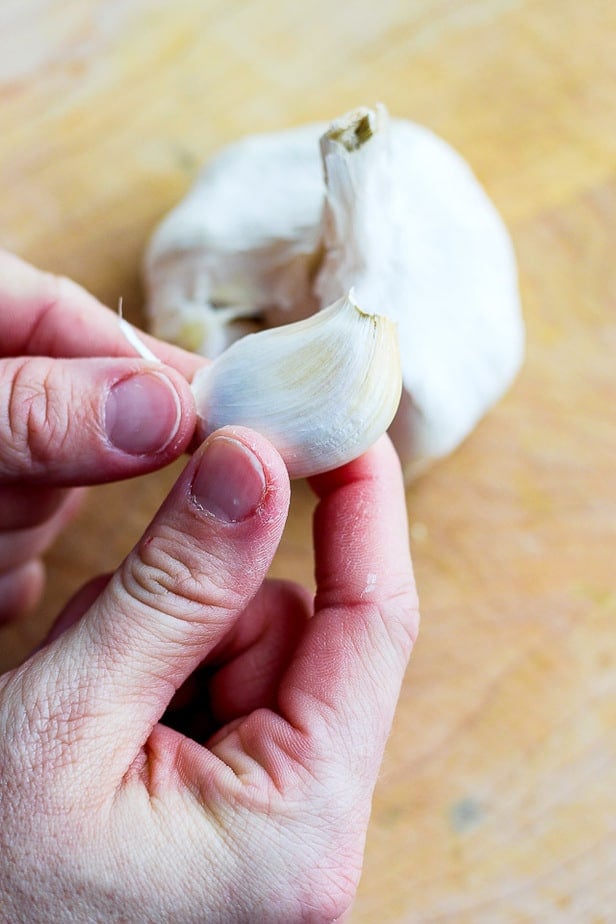 The Best Way to Mince Garlic  We've all been there—attempting to wrangle  small and slippery garlic cloves as they stick to our knives and roll off  our cutting boards, only to