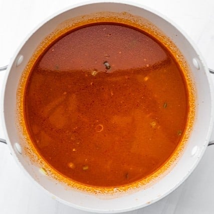 Added vegetable broth and coconut milk.