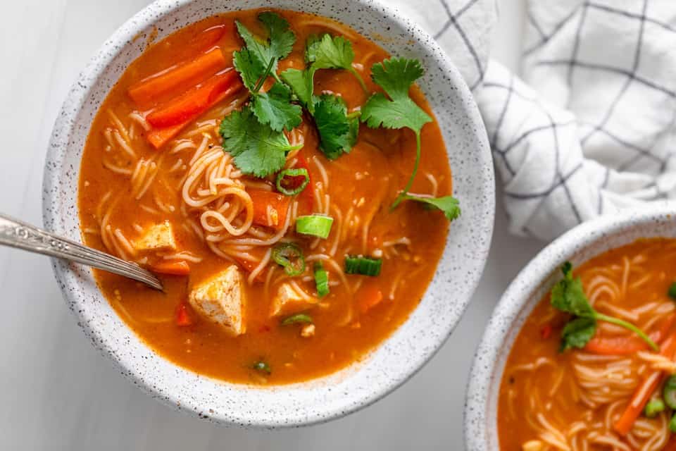 Red Curry Noodle Soup.