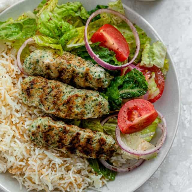 Chicken Kafta.