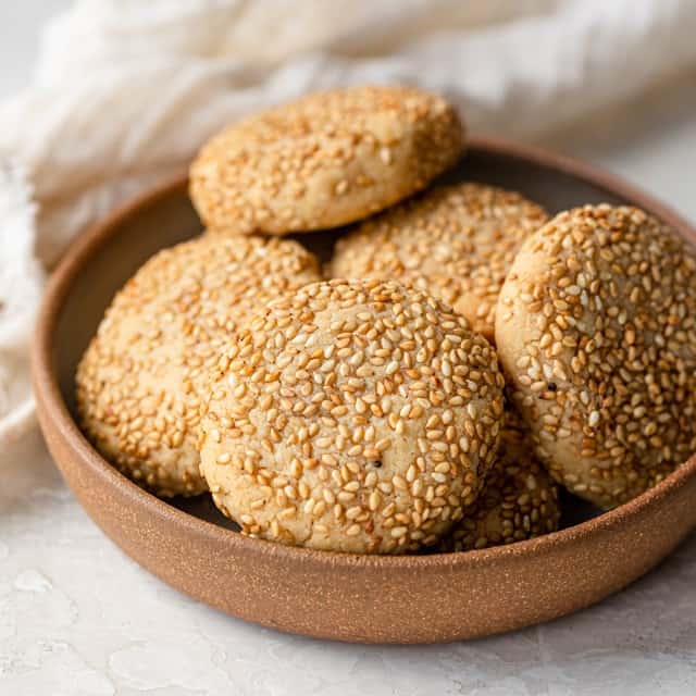 Honey Tahini Cookies.