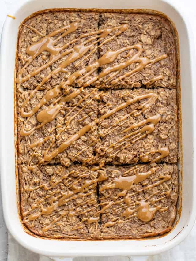 Peanut butter drizzle added.