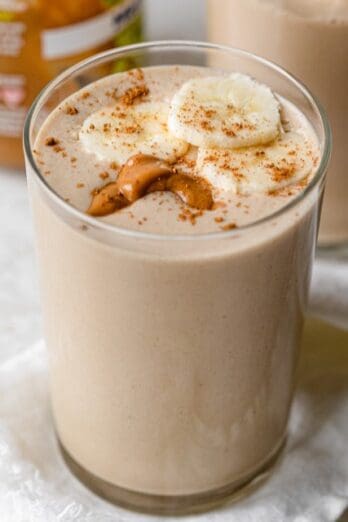 Peanut Butter Banana Smoothie.