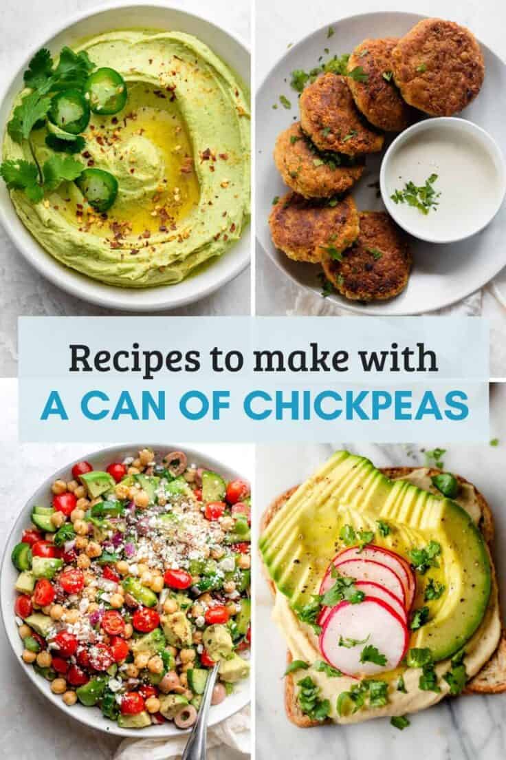 Recipes using can of chickpeas