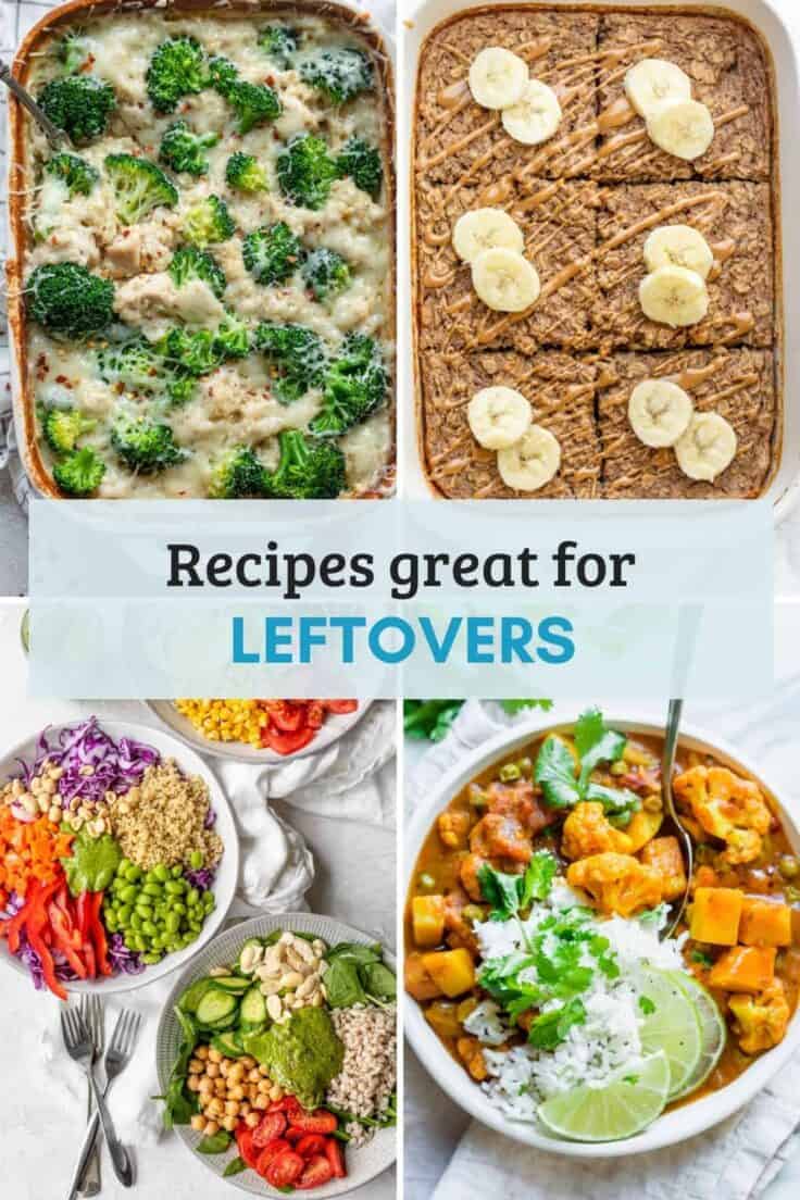 Round up recipess of great leftover meal