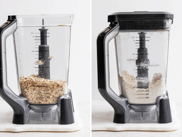 How to Make Oat Flour in a Blender - Savas Kitchen