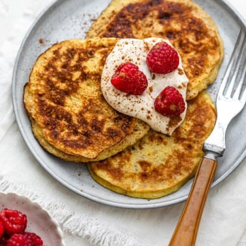 Oat Crêpes (or Pancakes) - Gluten Free - 3 Ingredients