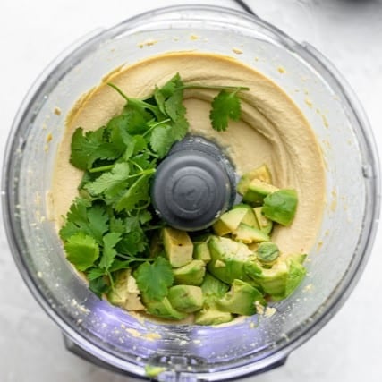 Added avocado and cilantro.