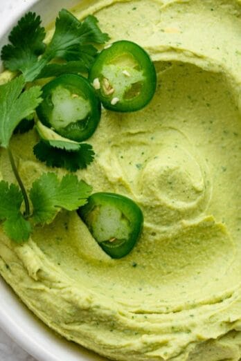 Avocado Hummus.