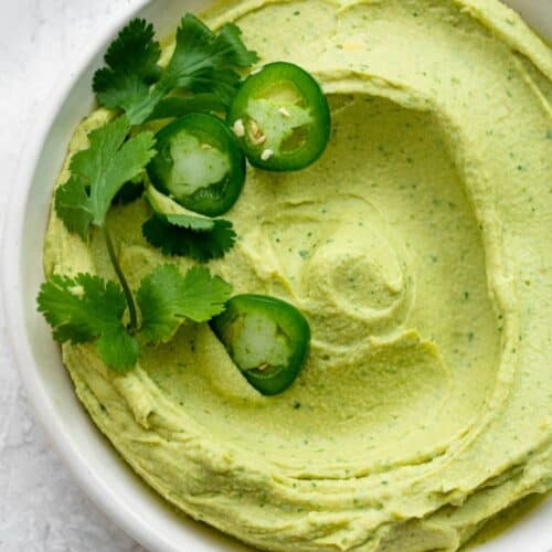 Avocado Hummus.