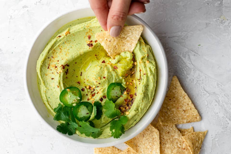 Avocado Hummus.