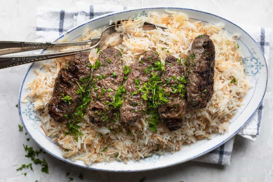 Beef Kafta.
