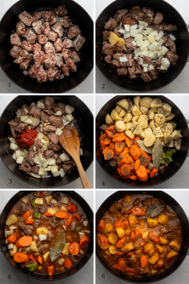 Easy Stovetop Beef Stew {One Pot Recipe} - FeelGoodFoodie