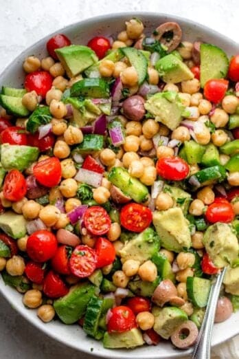Chickpea Salad.