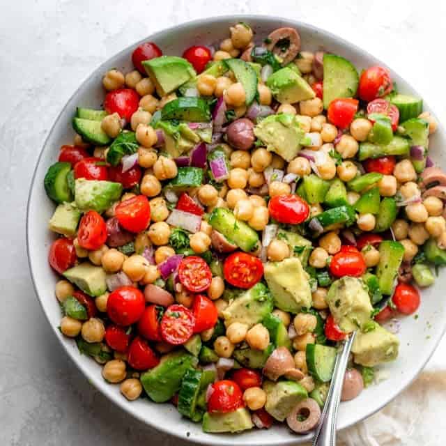 Chickpea Salad.