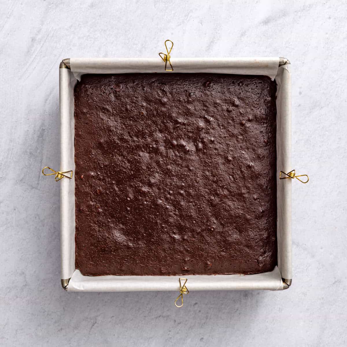 After baking.