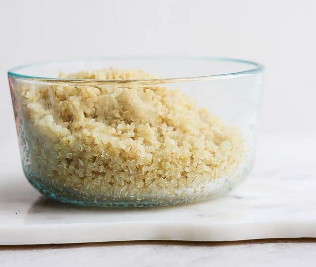 bowl of quinoa