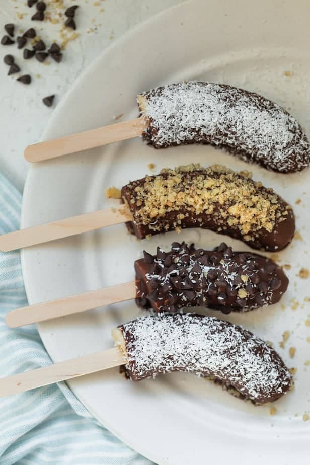 Chocolate Covered Bananas | FeelGoodFoodie