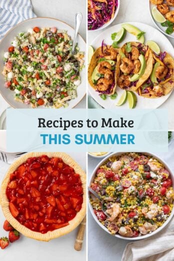 Collage or recipes to make for summer
