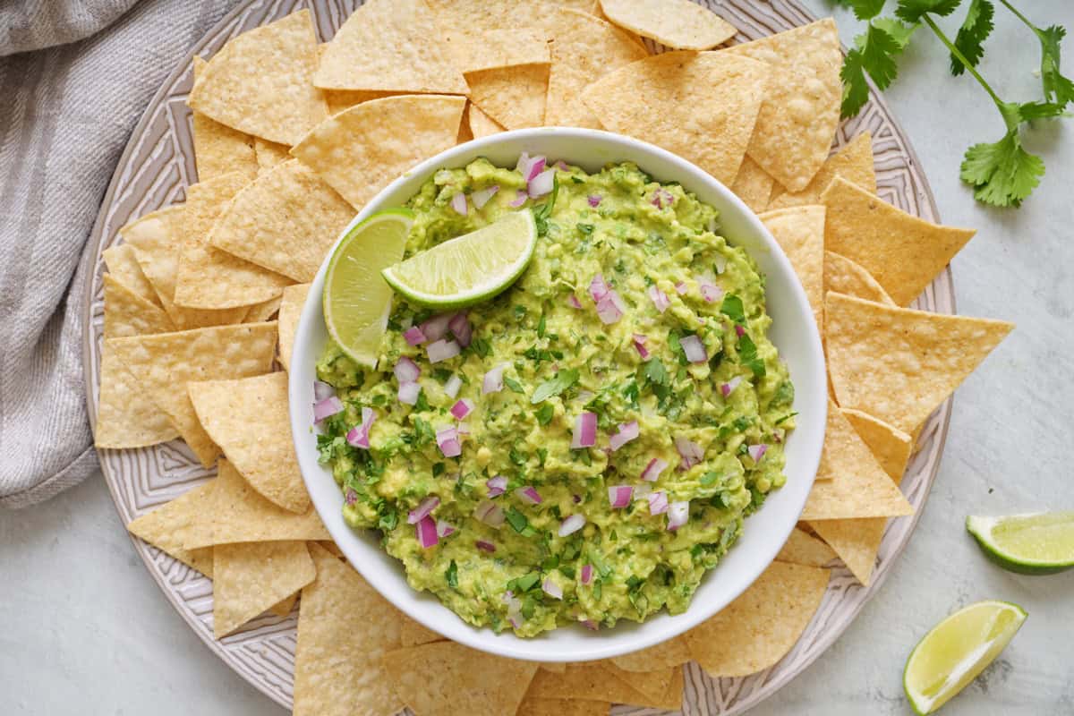 Simple Guacamole. 
