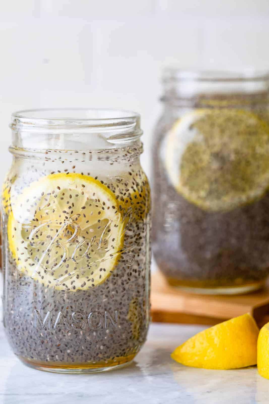 Chia Fresca {Easy Energizing Drink} - FeelGoodFoodie