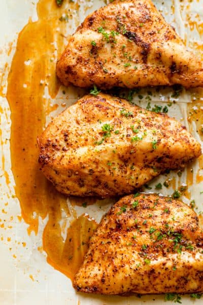 Oven Baked Chicken Breast {Easy & Juicy} - FeelGoodFoodie