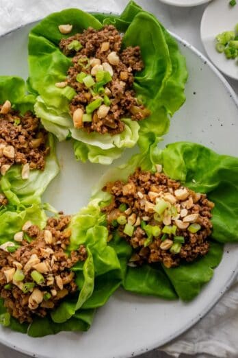 Asian Lettuce Wraps.