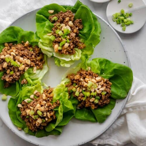 Asian Lettuce Wraps.