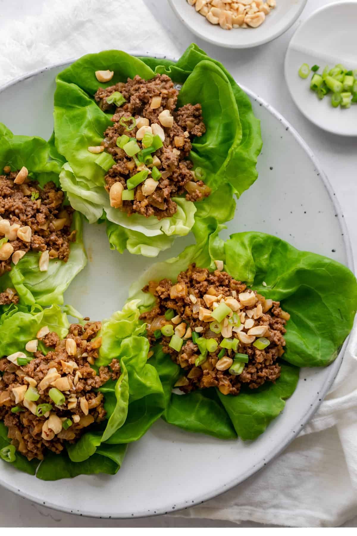 Beef Lettuce Wraps Asian Inspired Appetizer FeelGoodFoodie