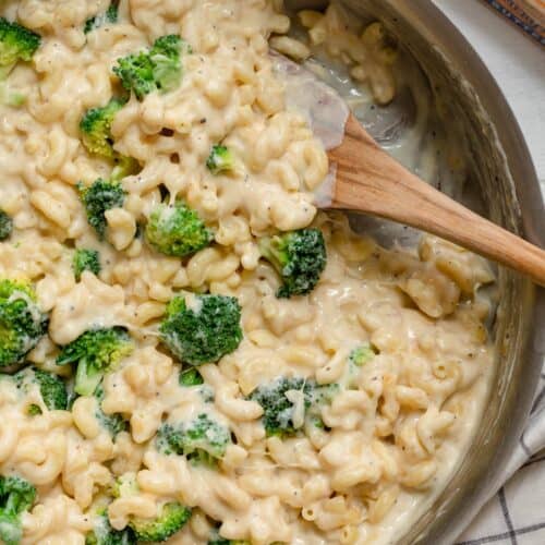 Broccoli Mac and Cheese.
