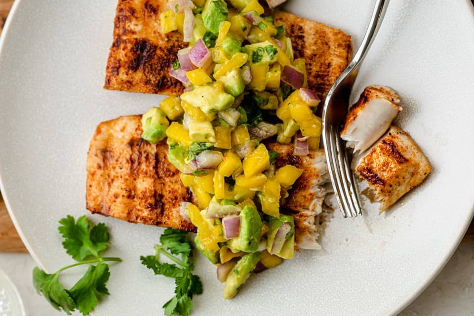 Grilled Mahi Mahi.