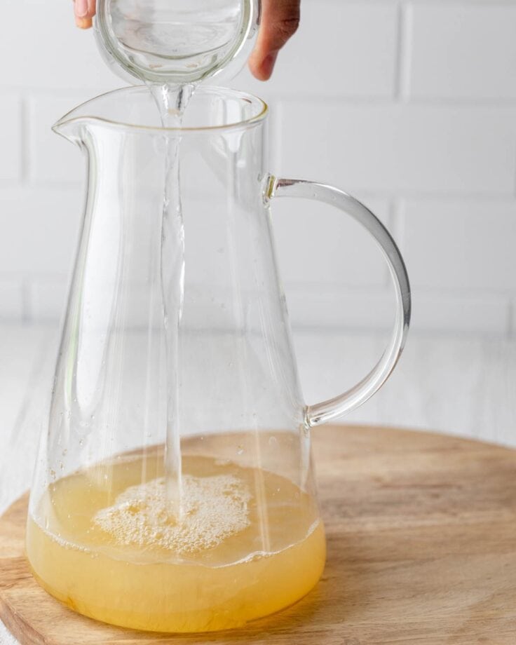 Homemade Lemonade Recipe {3 Ingredients Not Too Sour or Sweet}