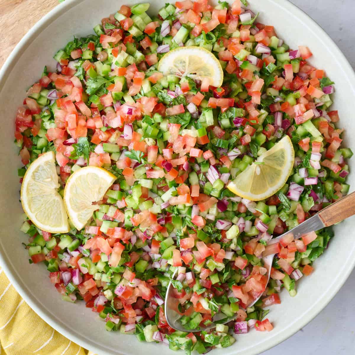 Shirazi Salad Recipe