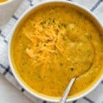 Broccoli and Cheese Soup.