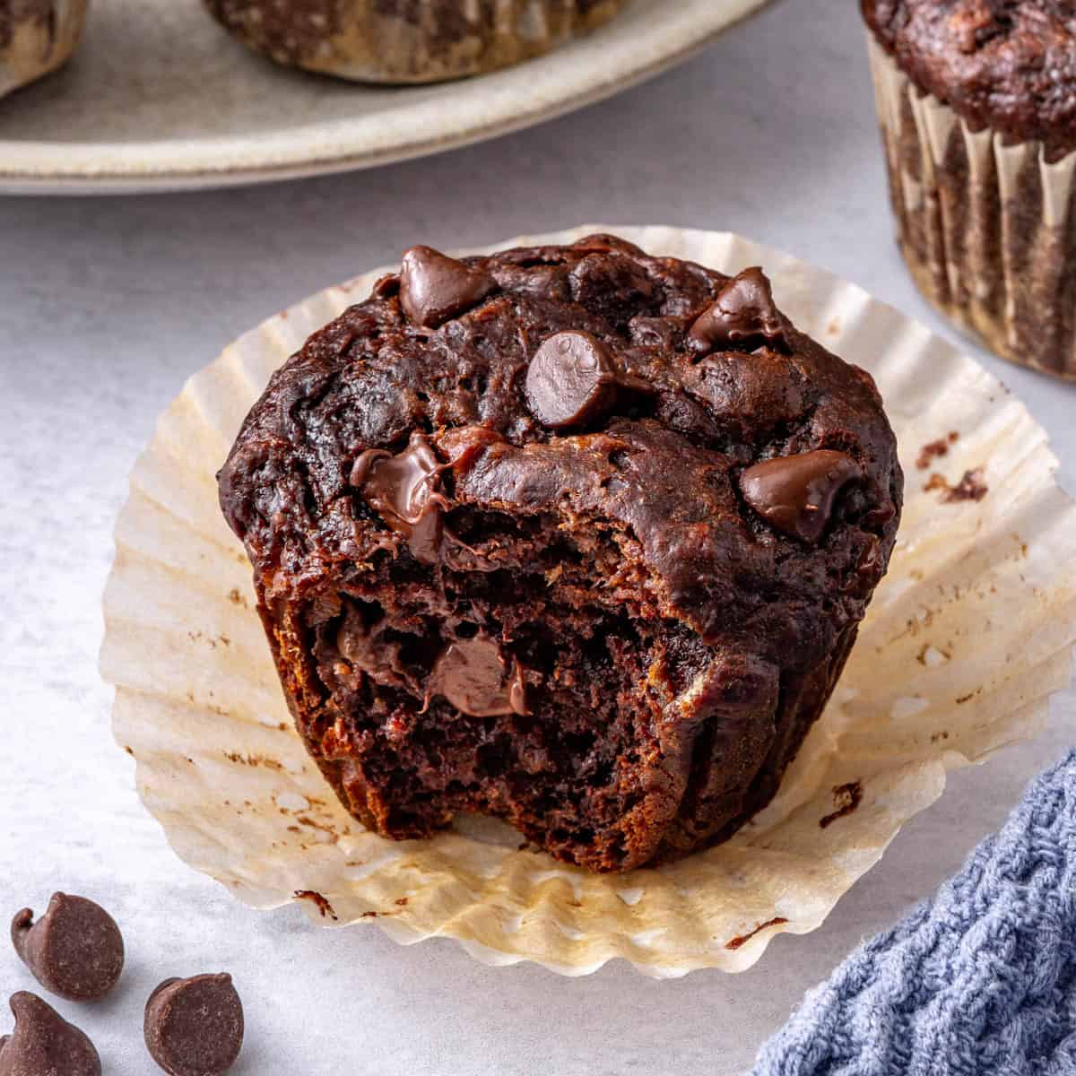 Chocolate Banana Muffins Recipe
