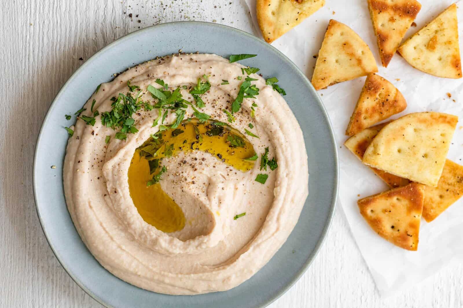 White Bean Hummus.