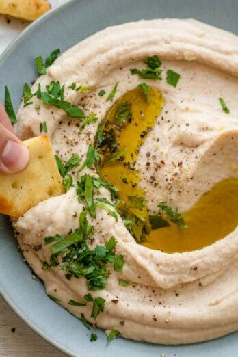 White Bean Hummus.