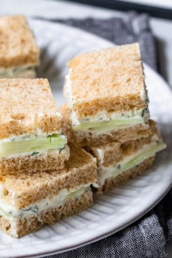 Cucumber Sandwiches.