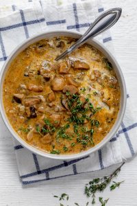 Wild Rice Mushroom Soup - FeelGoodFoodie