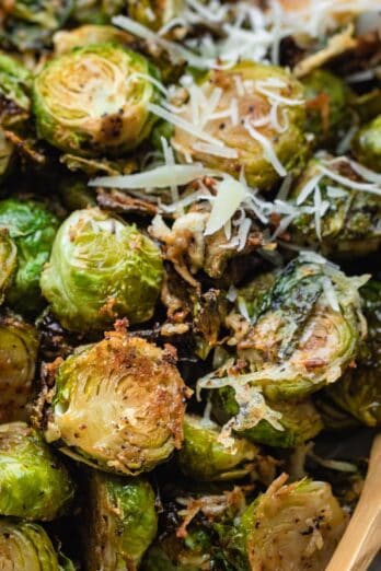 Parmesan Brussels Sprouts.