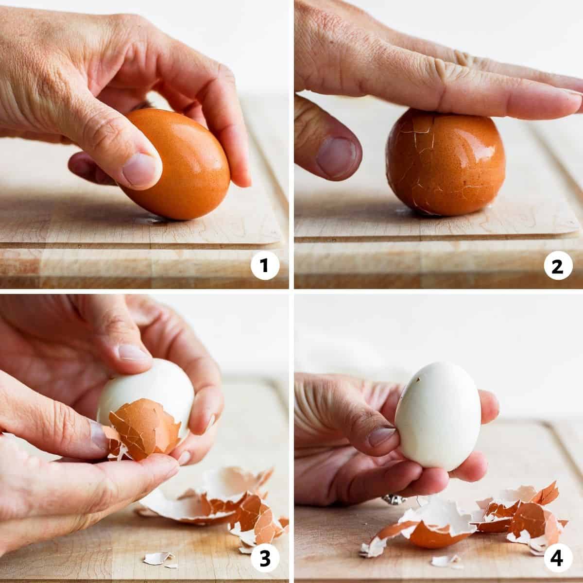 What Is the Best Way to Peel a Hard-Boiled Egg?