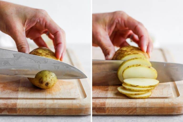 How To Cut Potatoes Step By Step Tutorial Feel Good Foodie