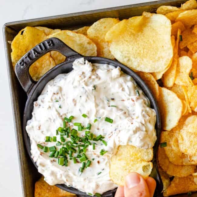French onion dip.