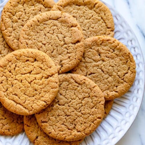 Ginger Snap Cookies.
