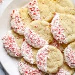 Peppermint Sugar Cookies.