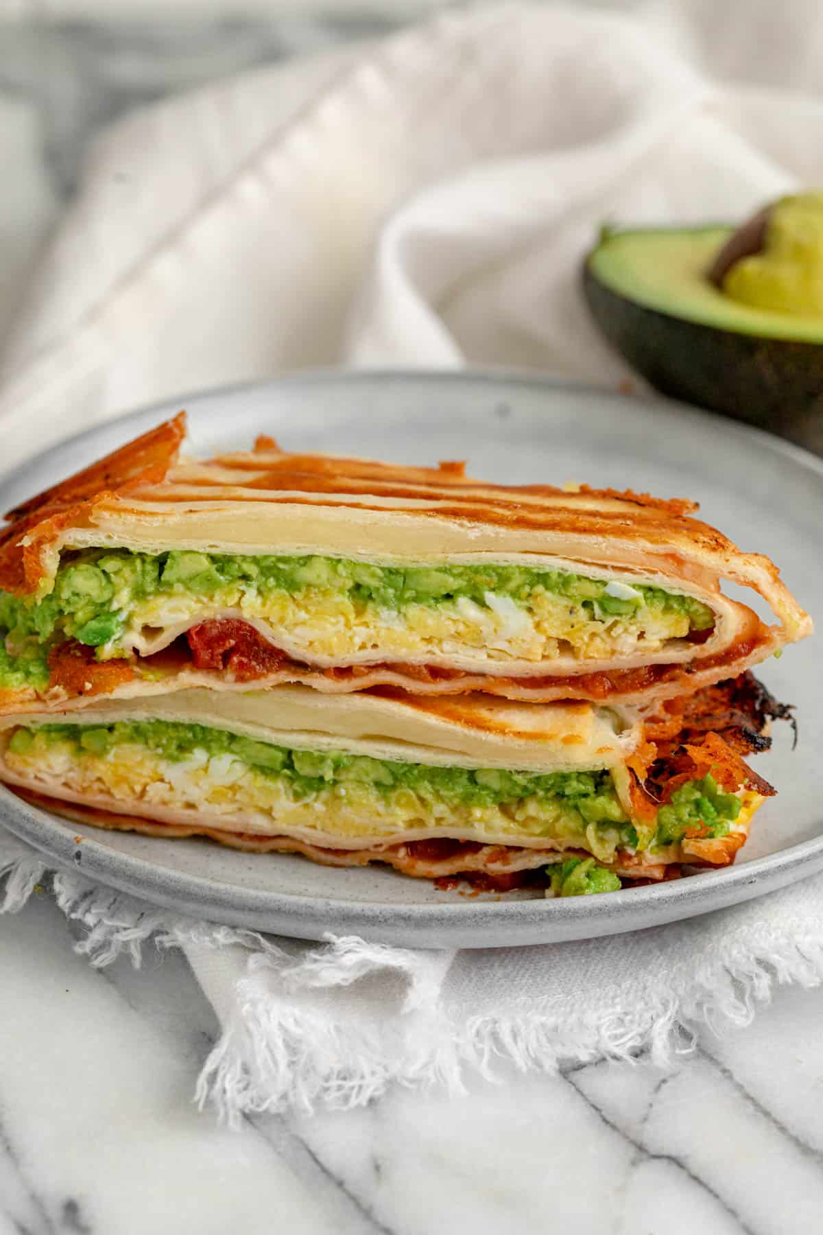 Breakfast Tortilla Wrap {TikTok Trend} - FeelGoodFoodie