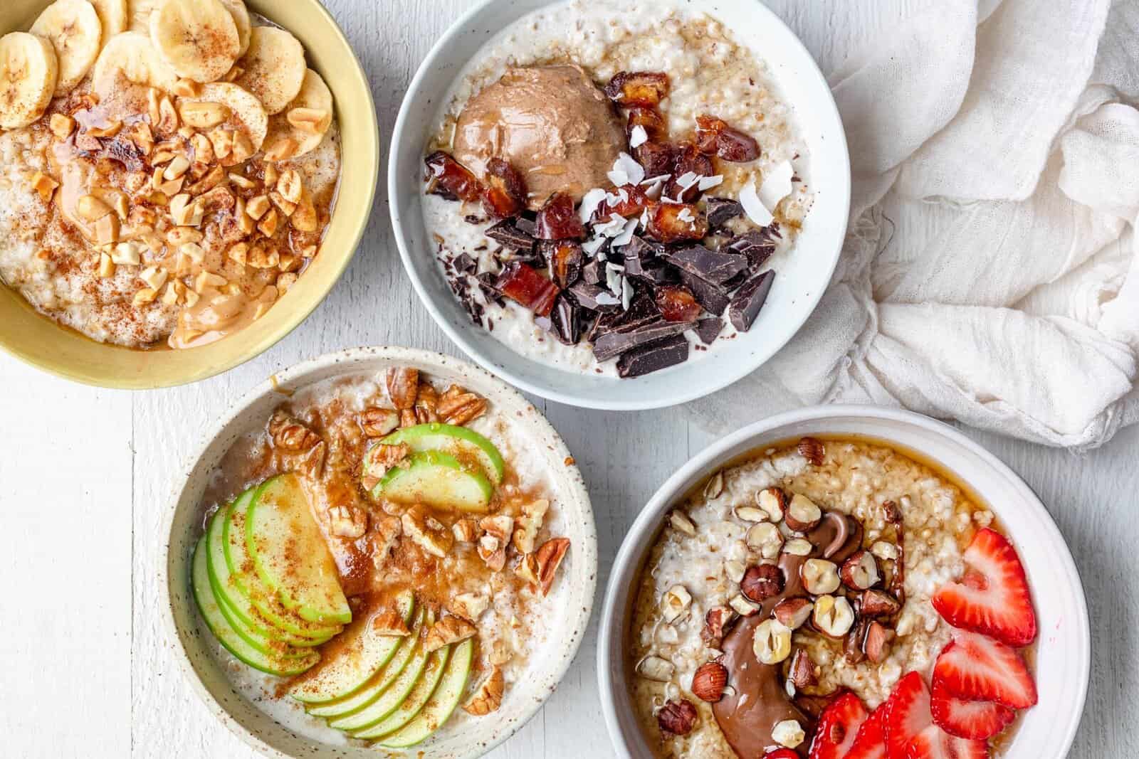 Overnight Steel Cut Oats.