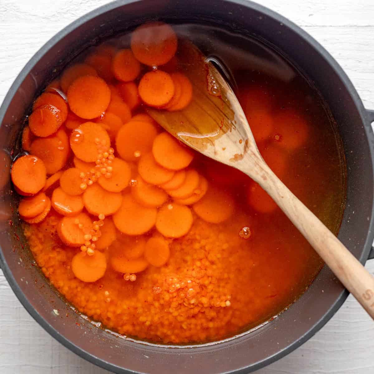 Add broth.