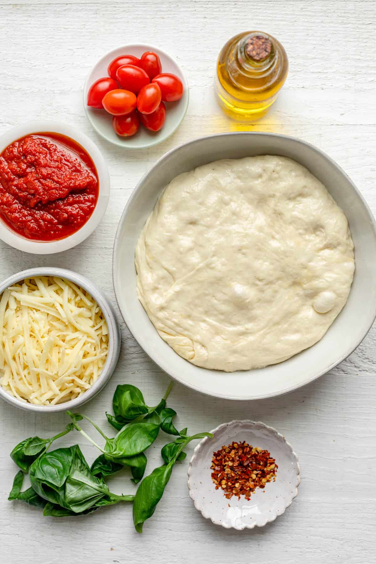 Sheet Pan Pizza {Homemade Dough Recipe Included} - FeelGoodFoodie